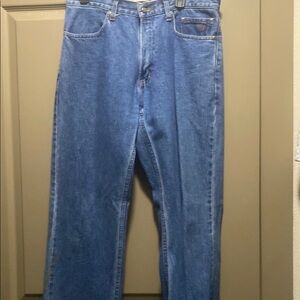 Harley-Davidson Blue Straight Jeans Classic Style